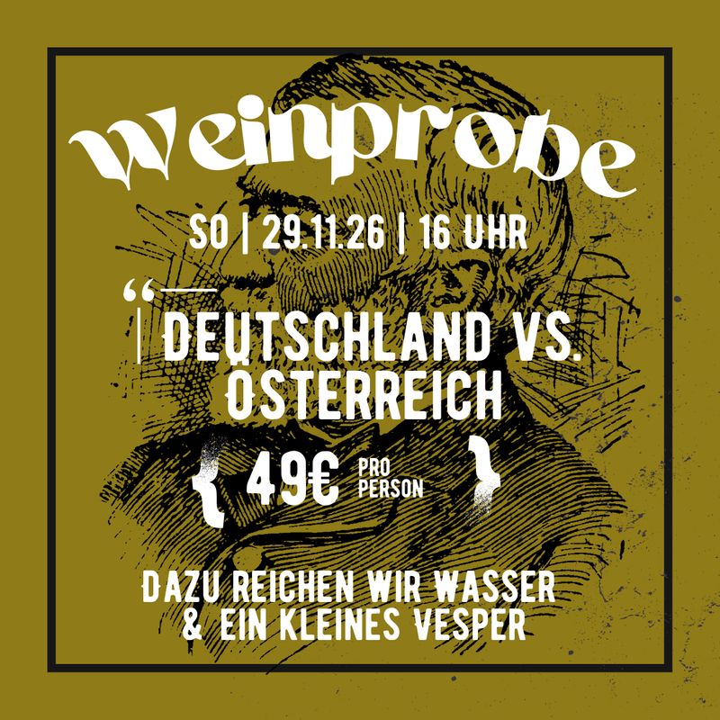 Weinprobe "Deutschland vs. Österreich" 29.11.2026