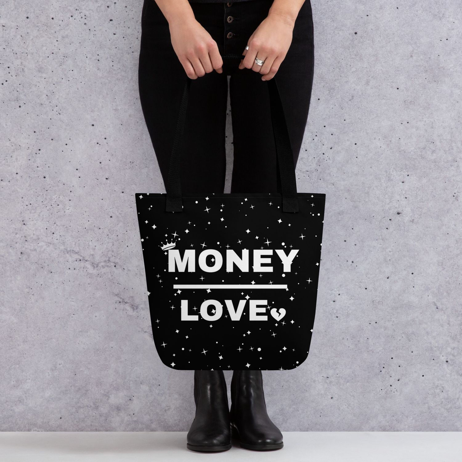 Money Over Love Tote bag