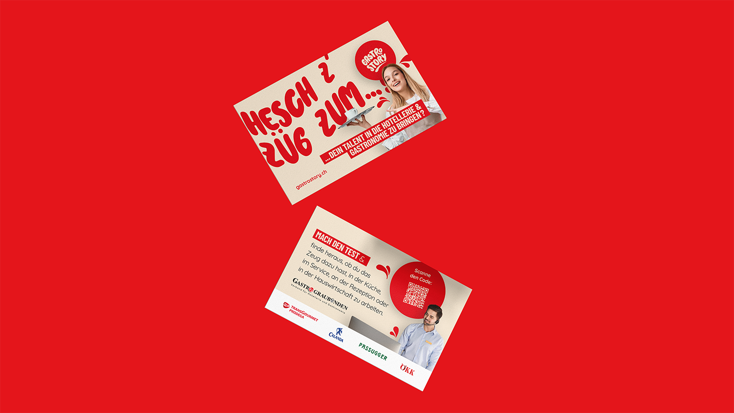 Flyer im Visitenkartenformat (DE)