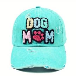 Dog mom teal