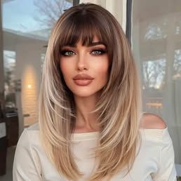 Stunning layered blondish brown