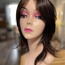 Feathery layered beautiful brown