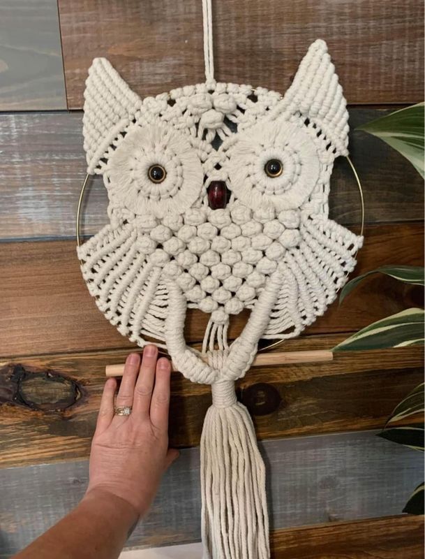 Macrame wall decor