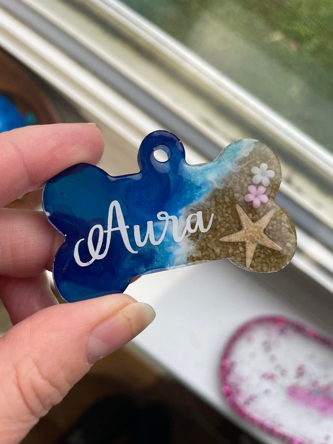 Custom Made Resin Dog Tags