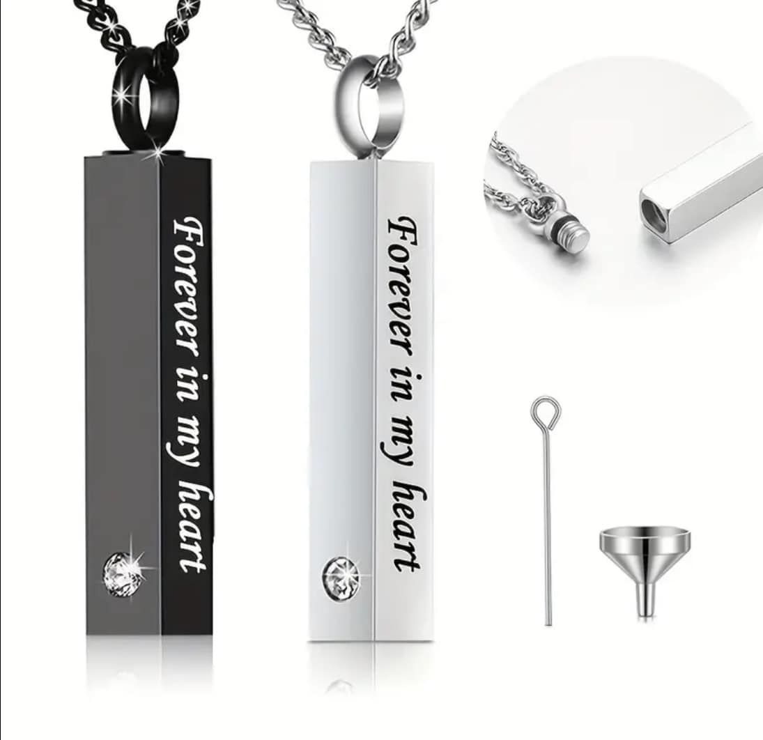 Forever in my heart Urn necklaces