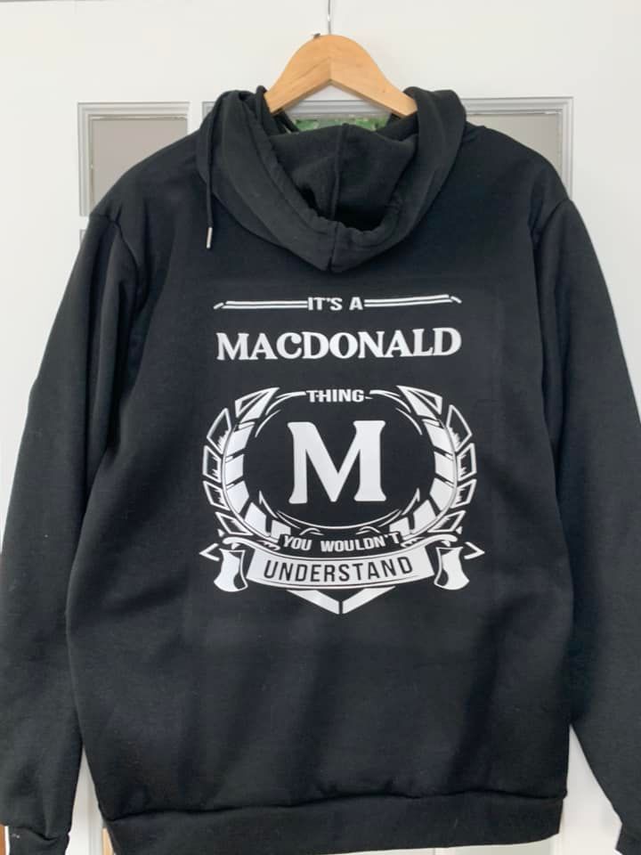 Custom Name Hoodies