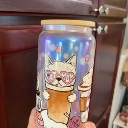 Skinny tumbler- clear