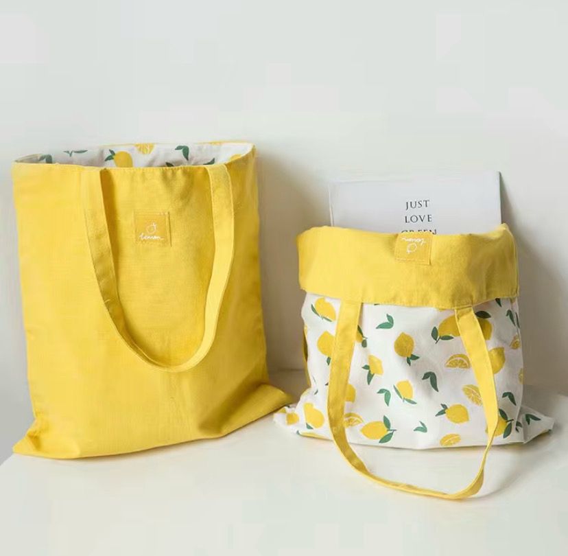 Reversible Lemon Bag