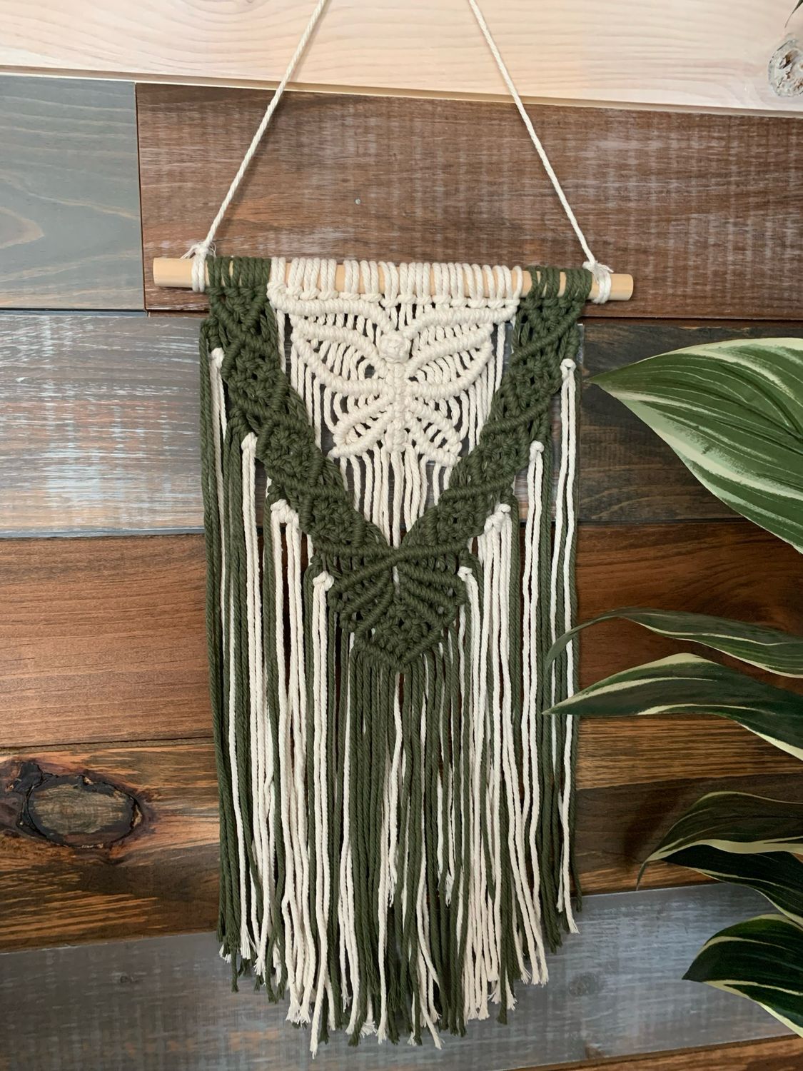 Butterfly Macrame Decor Piece