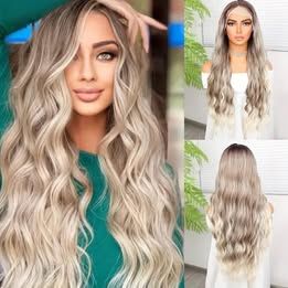 26&quot; Full front lace, blondes, heat resistant