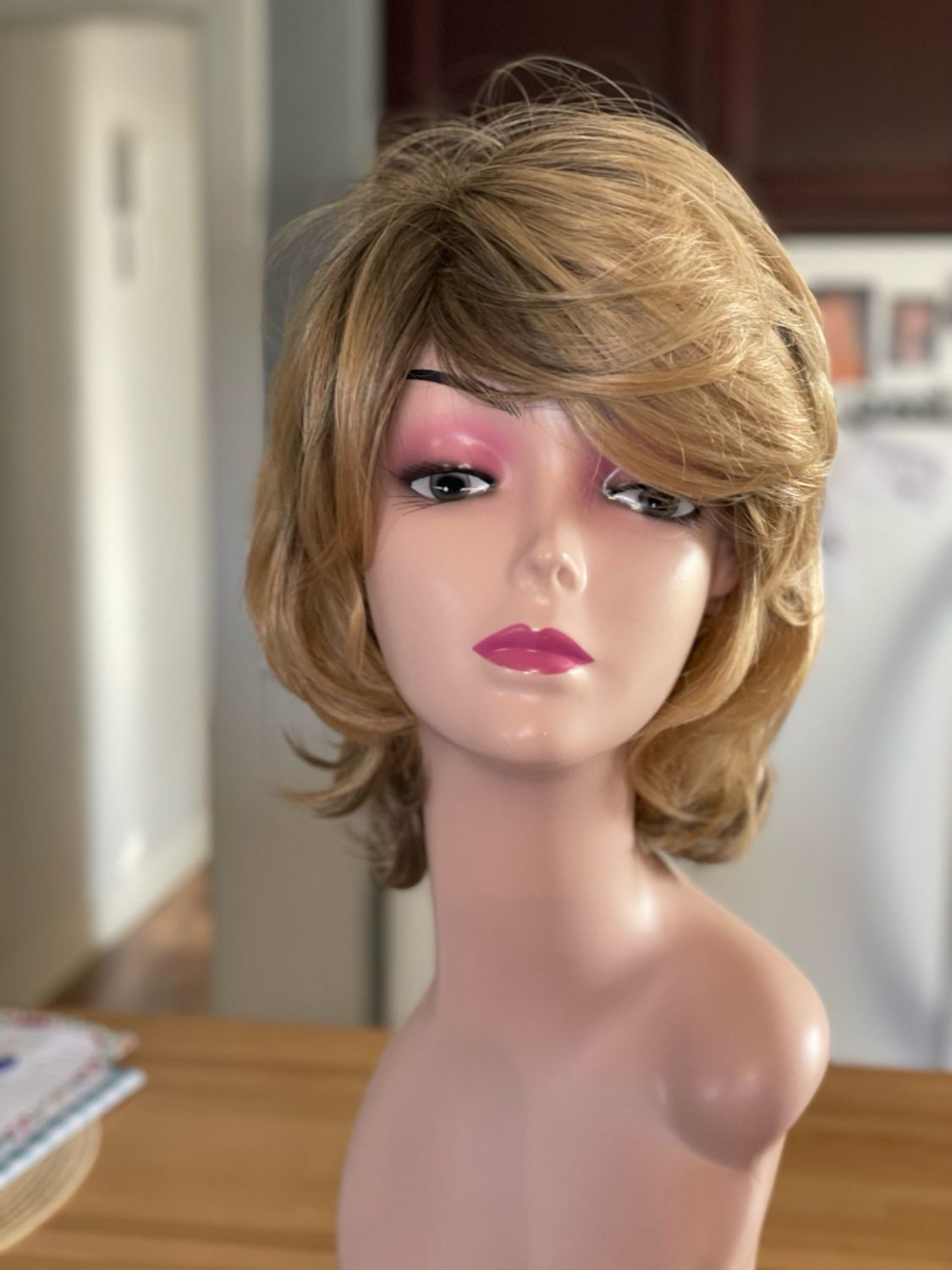 10” full Blonde Heat Resistant