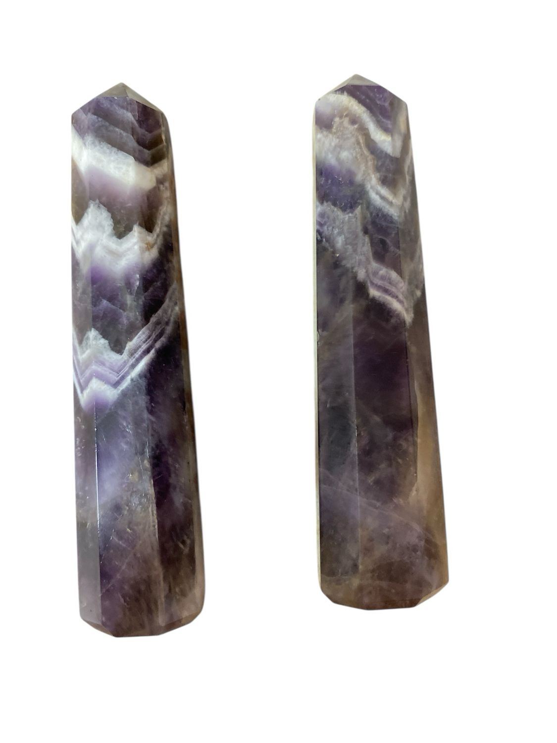 Banded Amythyst Obelisk