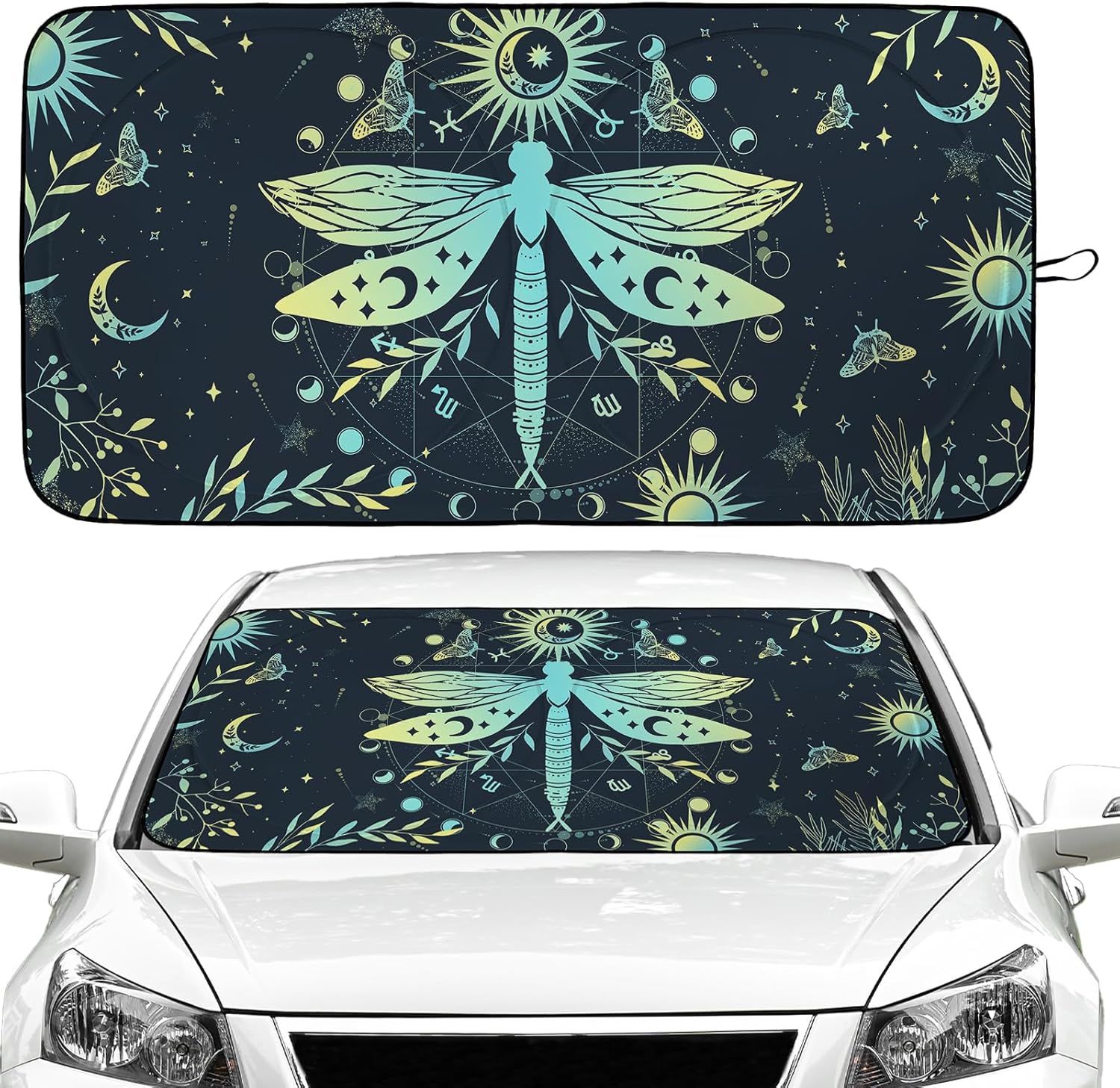 Dragonfly Windshield Sun Shade