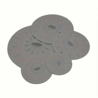 5pcs GREY Silicone Bowl Lids Set