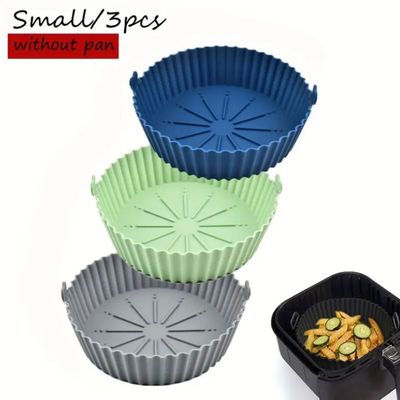 3pk Silicone Air Fryer Liners