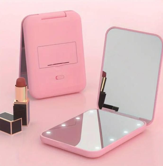 LED Pocket Makeup Mirror