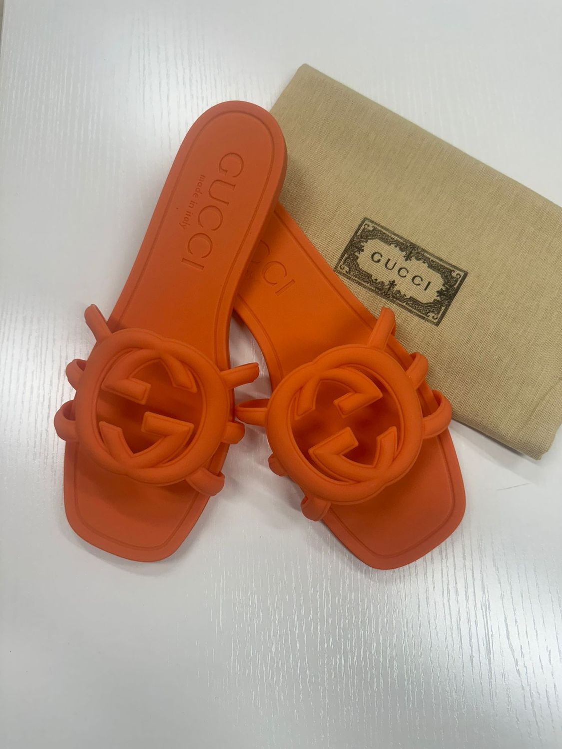 Orange sandals G