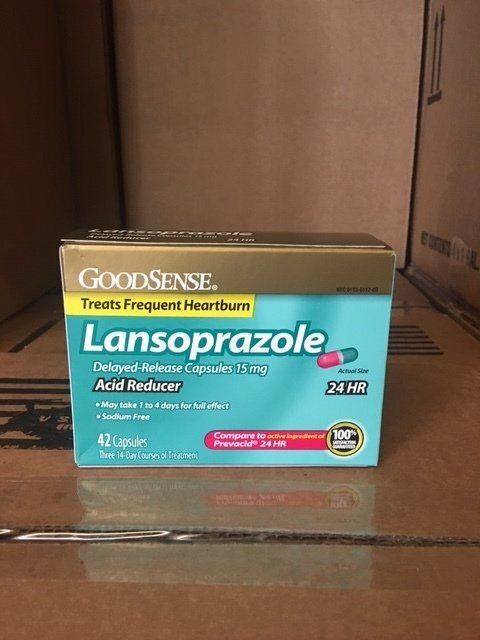 PREVACID 15MG CAP  42/BX