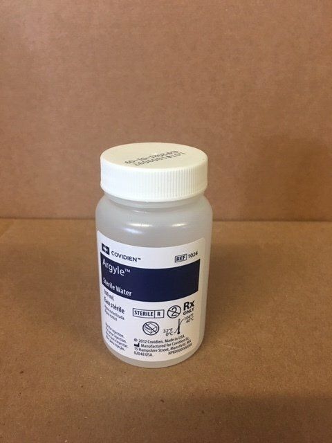 WATER STERILE 110ML BTL-EA
