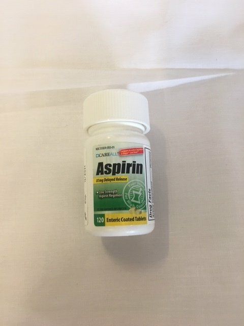 ASPIRIN EC LO-DOSE 81mg 120/BT