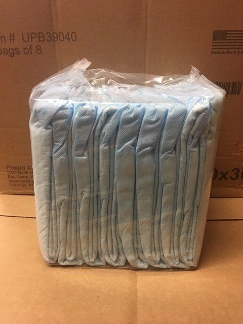 UNDERPAD PRESTO 30X36 48/CS UPB39040 HEAVY