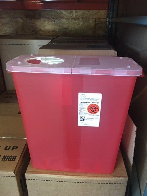 SHARPS CONTAINER 3GAL 8527R-EA