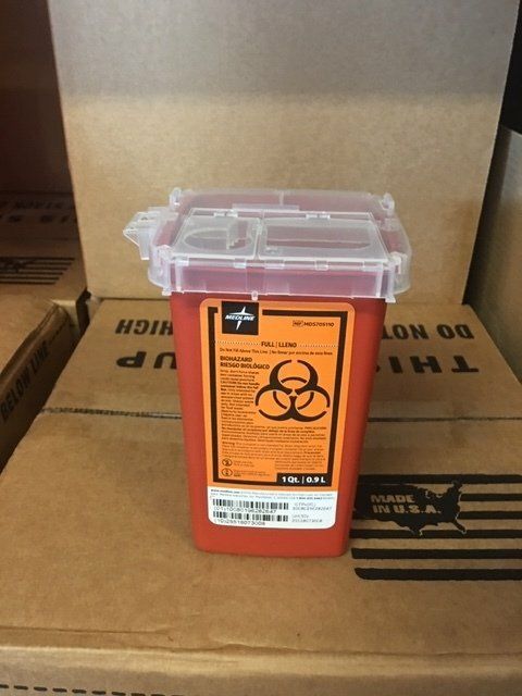 SHARPS CONTAINER 1QT #4622-EA