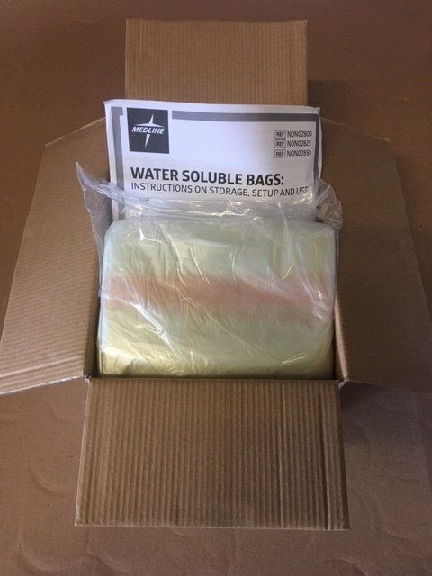 SANI MELT BAGS 36x39 25/PKG