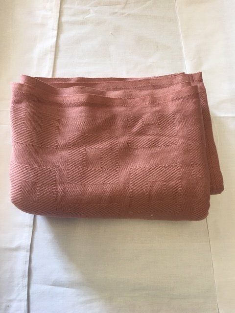 BLANKET/SPRD 74X108 RASPBERRY