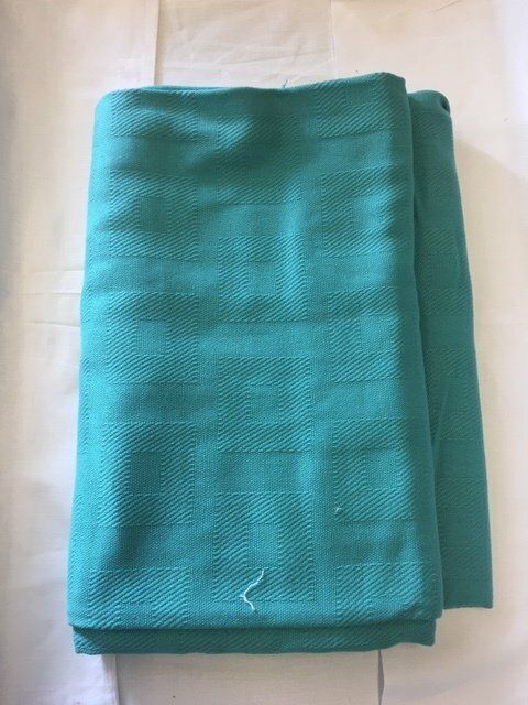 BLANKET/SPRD TEAL  74x108-EA