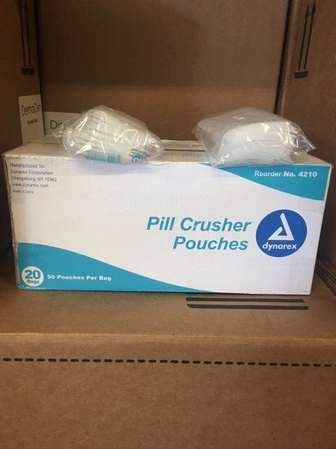 PILL CRUSHER SLEEVES   50/PKG