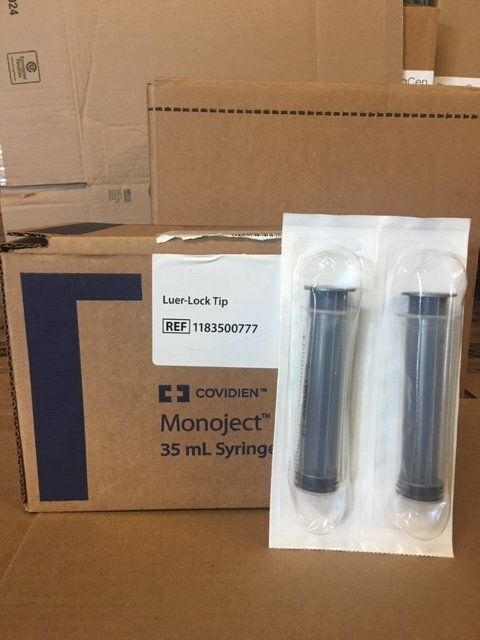 SYRINGE ONLY 35CC  40/BX