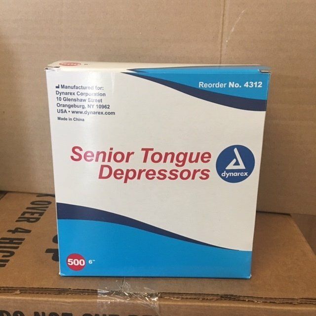 TONGUE BLADES N/S  500/BX