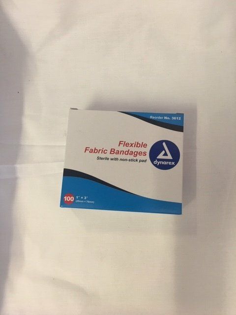 BAND AID CLOTH 1x3 (3612) 100/