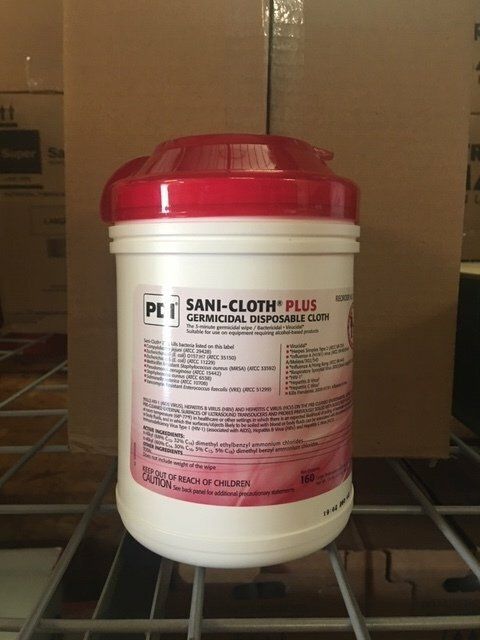 SANI-CLOTH WIPE 160/TUB 89072