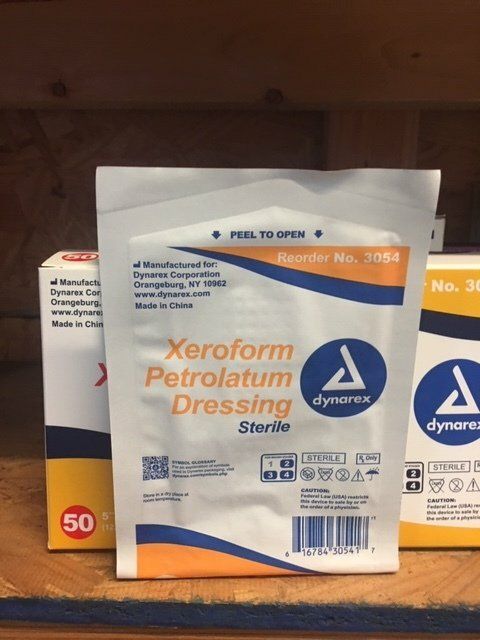 PETROLEUM GAUZE 3X9 ST.-EA