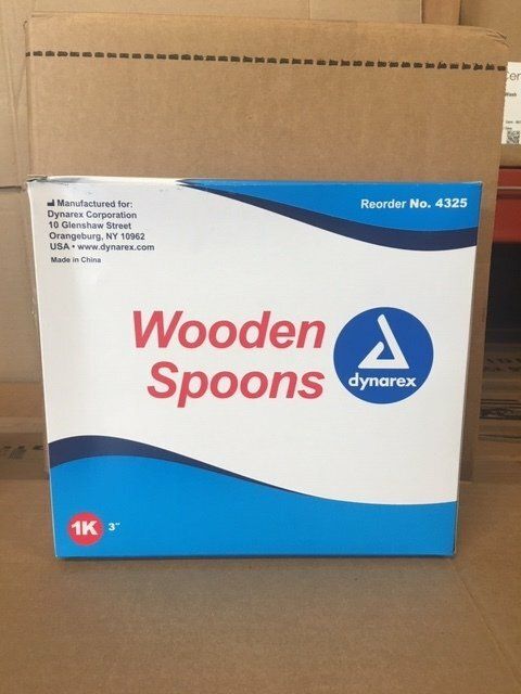 SPOONS WOODEN  1000/BX