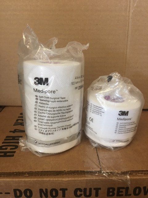 TAPE MEDIPORE 4INX10YD ROLL-EA
