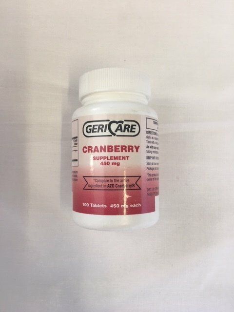 CRANBERRY TAB 450MG  100/BTL
