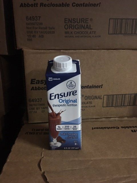 ENSURE 8OZ CHOC 24/CS  64937