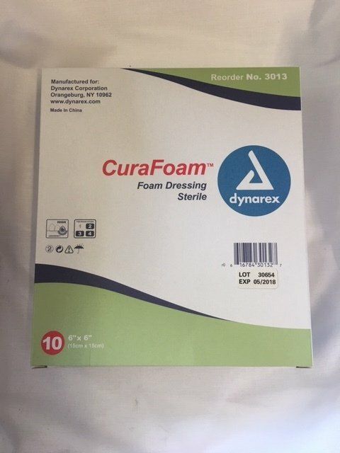 CURAFOAM DRESSING 6X6 #3013
