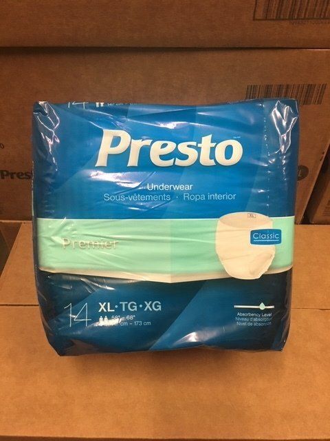 PRESTO ADULT PULL-UPS X-LARGE 56/CS AUB12050