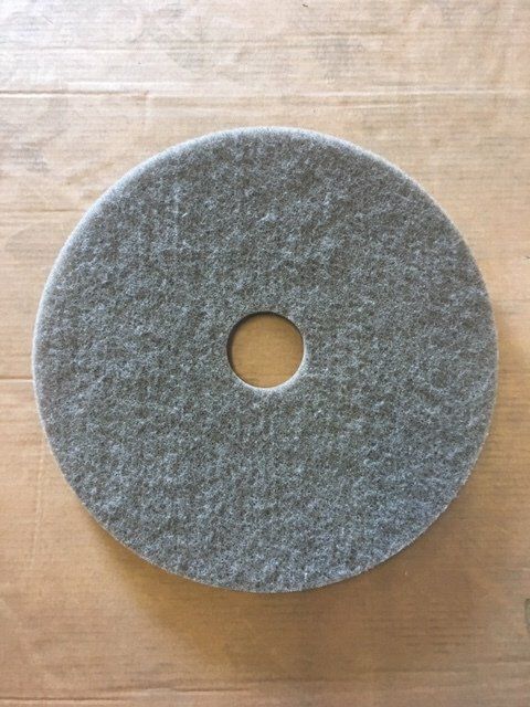 FLOOR PADS 20IN BLACK  5/CS