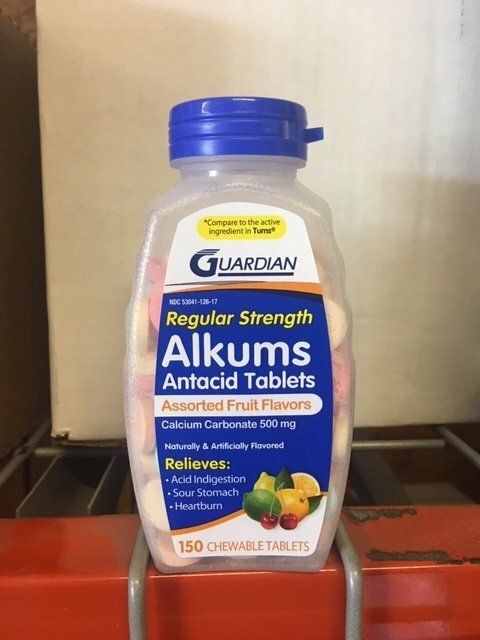 TUMS ANTACID ASSORTED 150/BTL