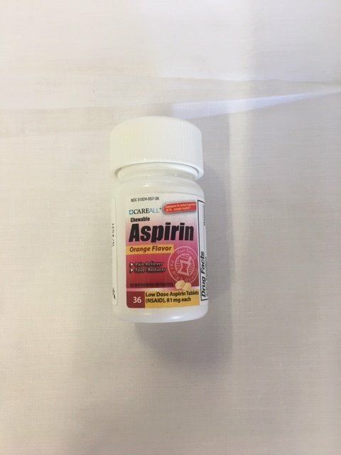 BABY ASPIRIN 81mg  36/BTL