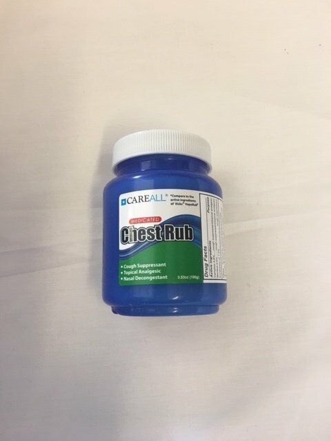 CHEST RUB MEDICATED 3.5oz