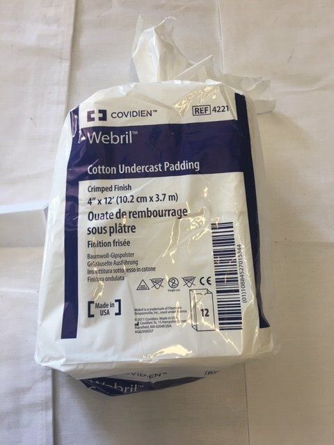 CAST PADDING 4&quot; 12/PK #4221