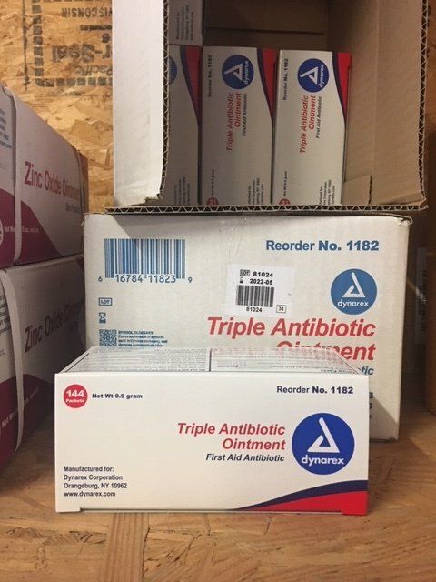 TRIPLE ANTIBIOTIC 0.9g  144/BX