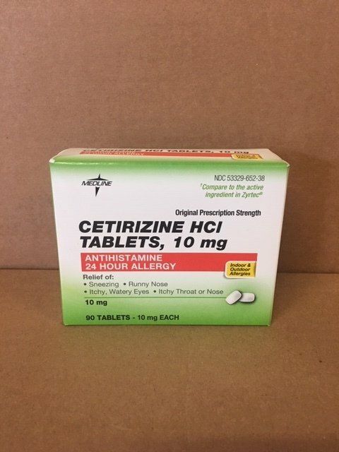 ZYRTEC (GENERIC)  90/BTL