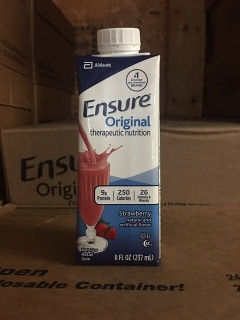 ENSURE 8OZ STRAW 24/CS #64933